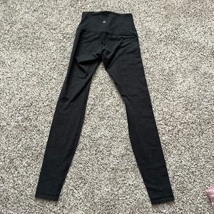 Size 4 dark grey lululemon wonder under legging